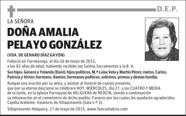 Amalia Pelayo González