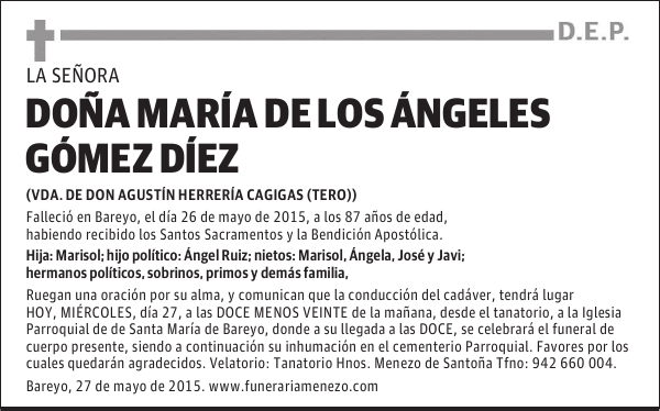 María de los Ángeles Gómez Díez