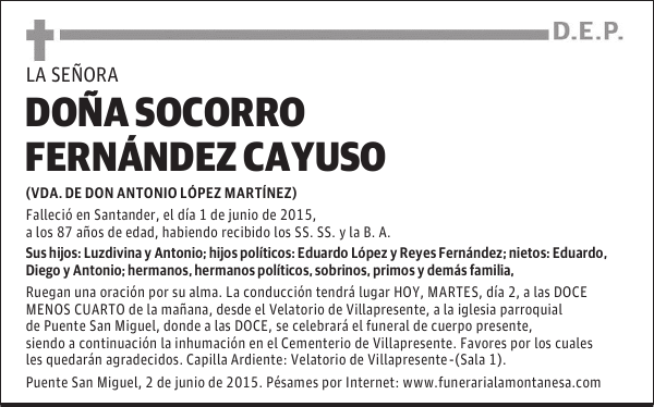 Socorro Fernández Cayuso