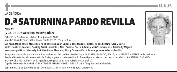 Saturnina Pardo Revilla