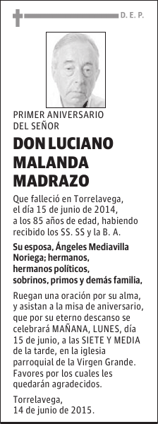Luciano Malanda Madrazo