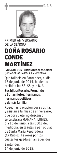 Rosario Conde Martínez