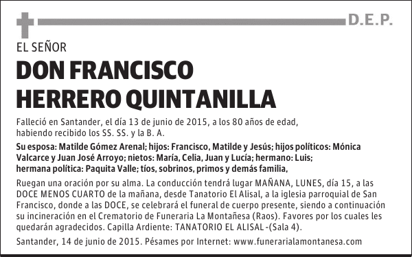 Francisco Herrero Quintanilla