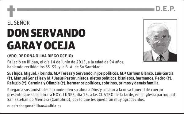 Servando Garay Ocejo