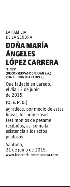 María Ángeles López Carrera