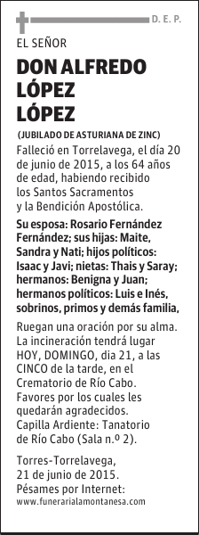 Alfredo López López