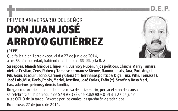 Juan José Arroyo Gutiérrez