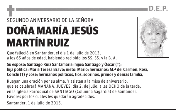 M.ª Jesús Martín Ruiz