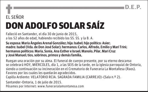 Adolfo Solar Saíz