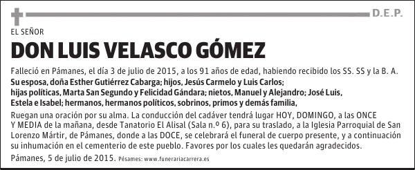 Luis Velasco Gómez