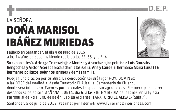 Marisol Ibáñez Muriedas