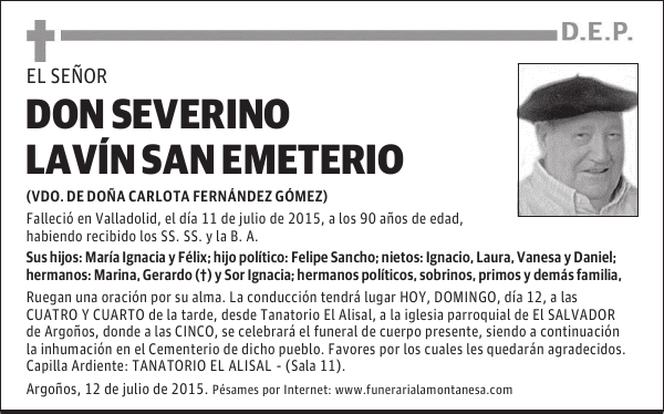 Severino Lavín San Emeterio