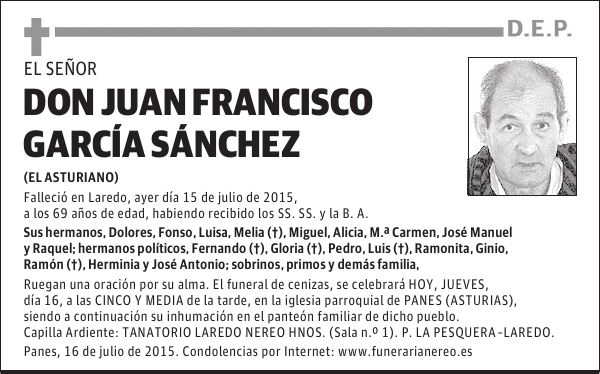 Juan Francisco García Sánchez