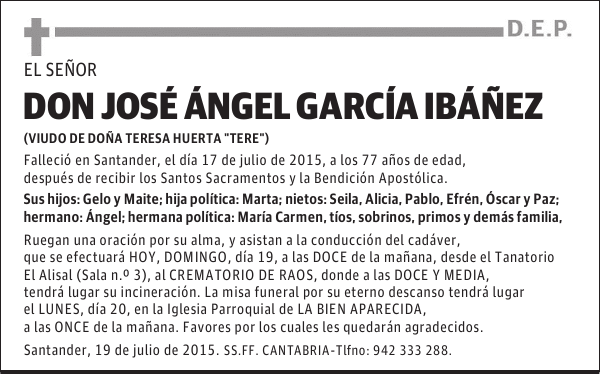 José Ángel García Ibáñez