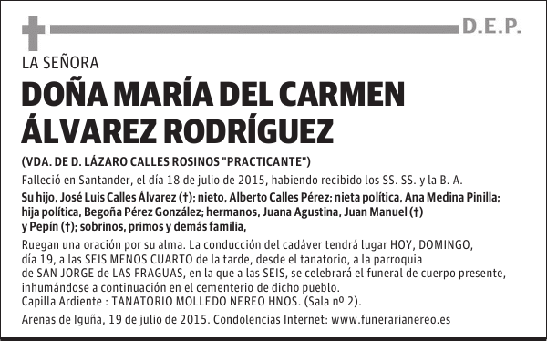 María del Carmen Álvarez Rodríguez