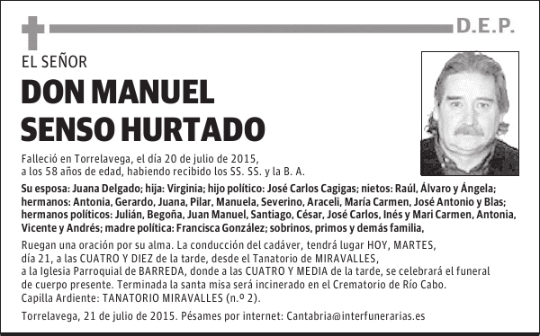 Manuel Senso Hurtado
