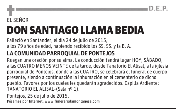 Santiago Llama Bedia 1
