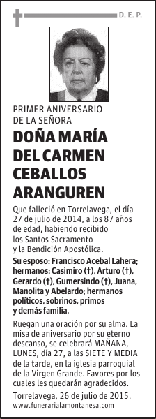 María del Carmen Caballos