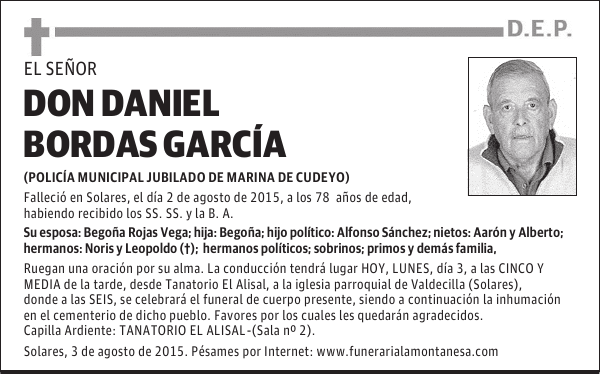 Daniel Bordas García