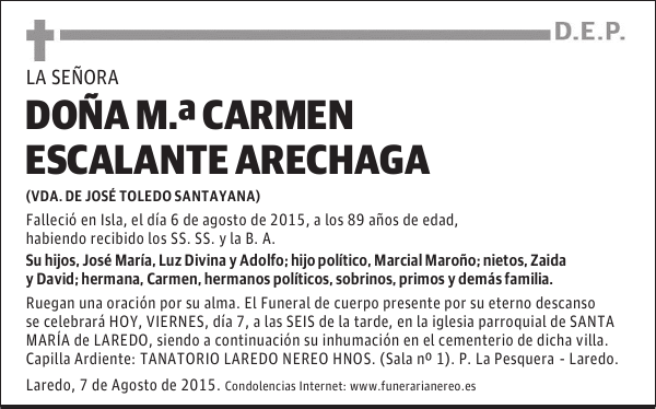 maria carmen escalante arechaga