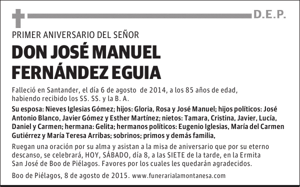 José Manuel Fernández Eguia
