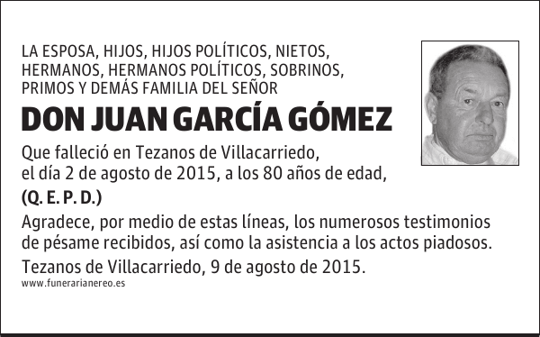JUAN GARCIA GOMEZ