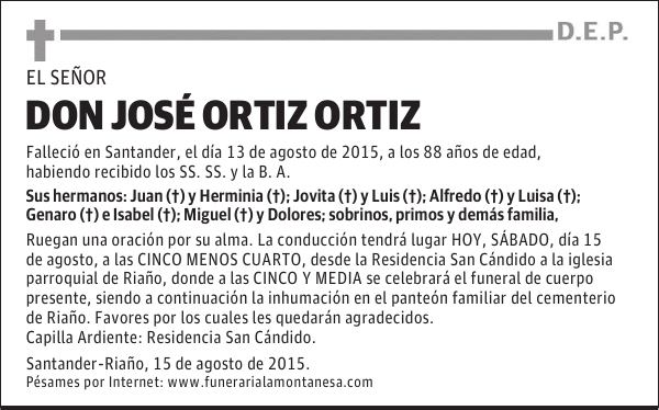 José Ortiz Ortiz
