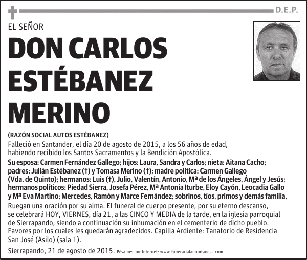 Carlos Estébanez Merino