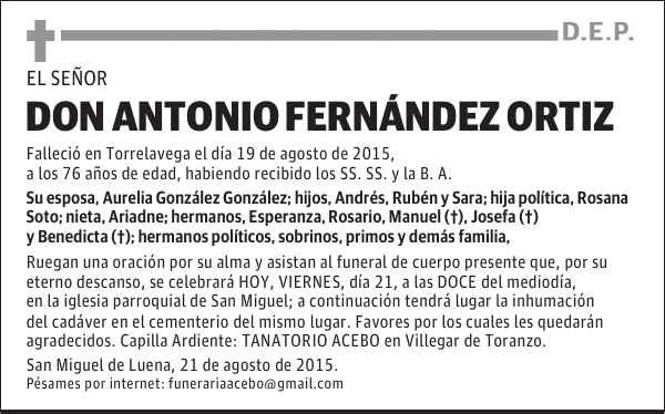 Antonio Fernández Ortiz