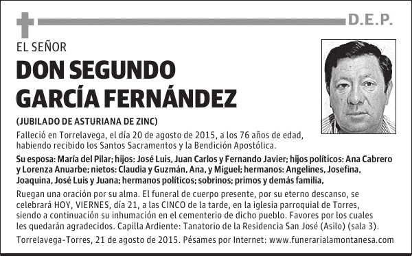 Segundo García Fernández