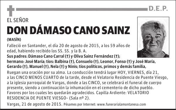 Dámaso Cano Sainz