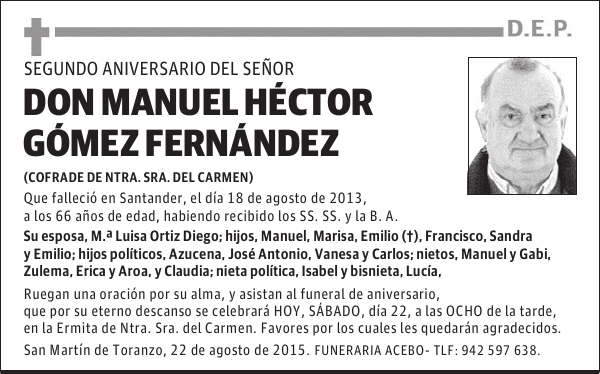 Manuel Héctor Gómez Fernández
