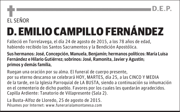 Emilio Campillo Fernández