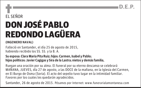 José Pablo Redondo Lagüera