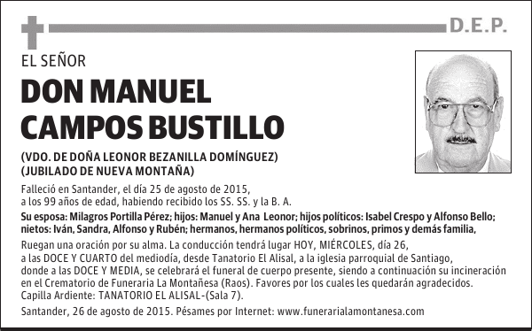 Manuel Campos Bustillo