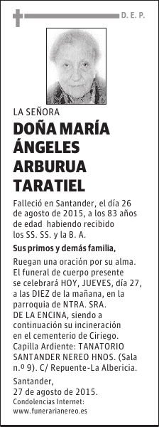 María Ángeles Arburua Taratiel