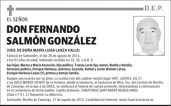 Fernando Salmón González