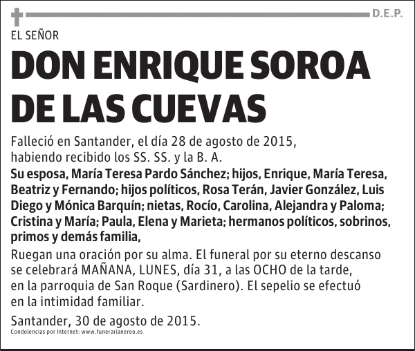 ENRIQUE SOROA
