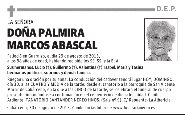 PALMIRA MARCOS ABASCAL