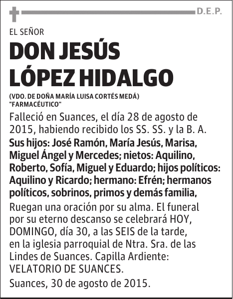 JESÚS LÓPEZ HIDALGO