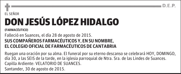 JESÚS LÓPEZ HIDALGO