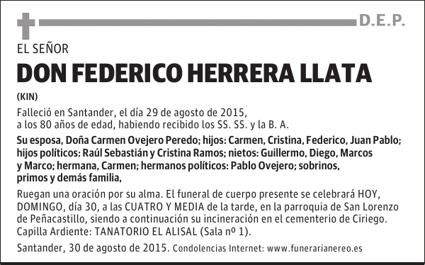 FEDERICO HERRERA LLATA