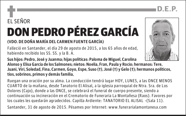 Pedro Pérez García