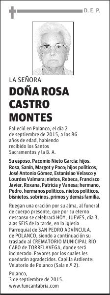 Rosa Castro Montes