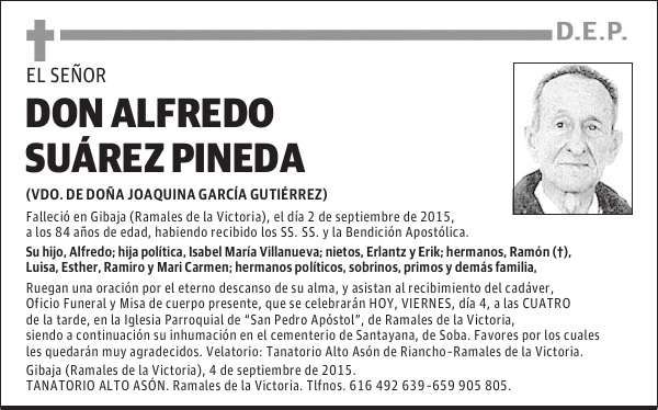 Alfredo Suárez Pineda