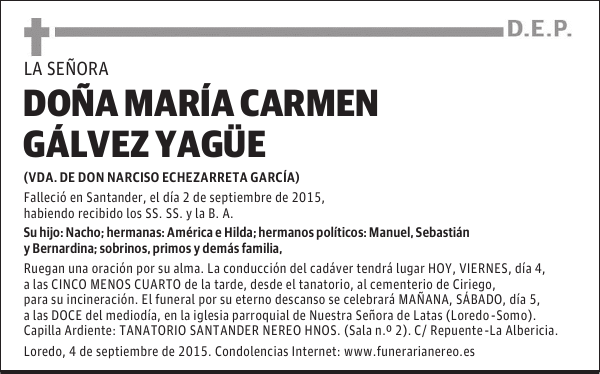 María Carmen Gálvez Yagüe