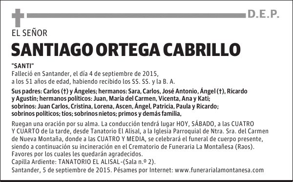 Santiago Ortega Cabrillo
