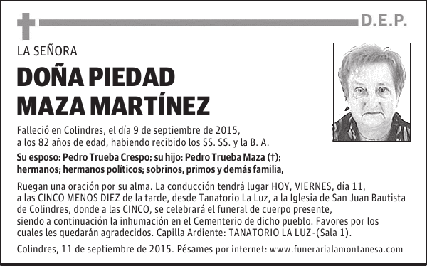 Piedad Maza Martínez