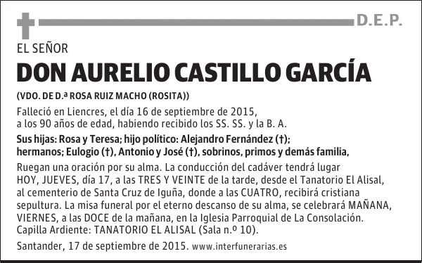 Aurelio Castillo García