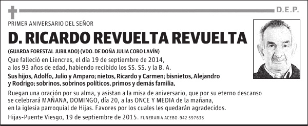 Ricardo Revuelta Revuelta